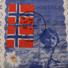 Frokost serviet - 20 stk. - 33 x 33 cm - Norsk Flag