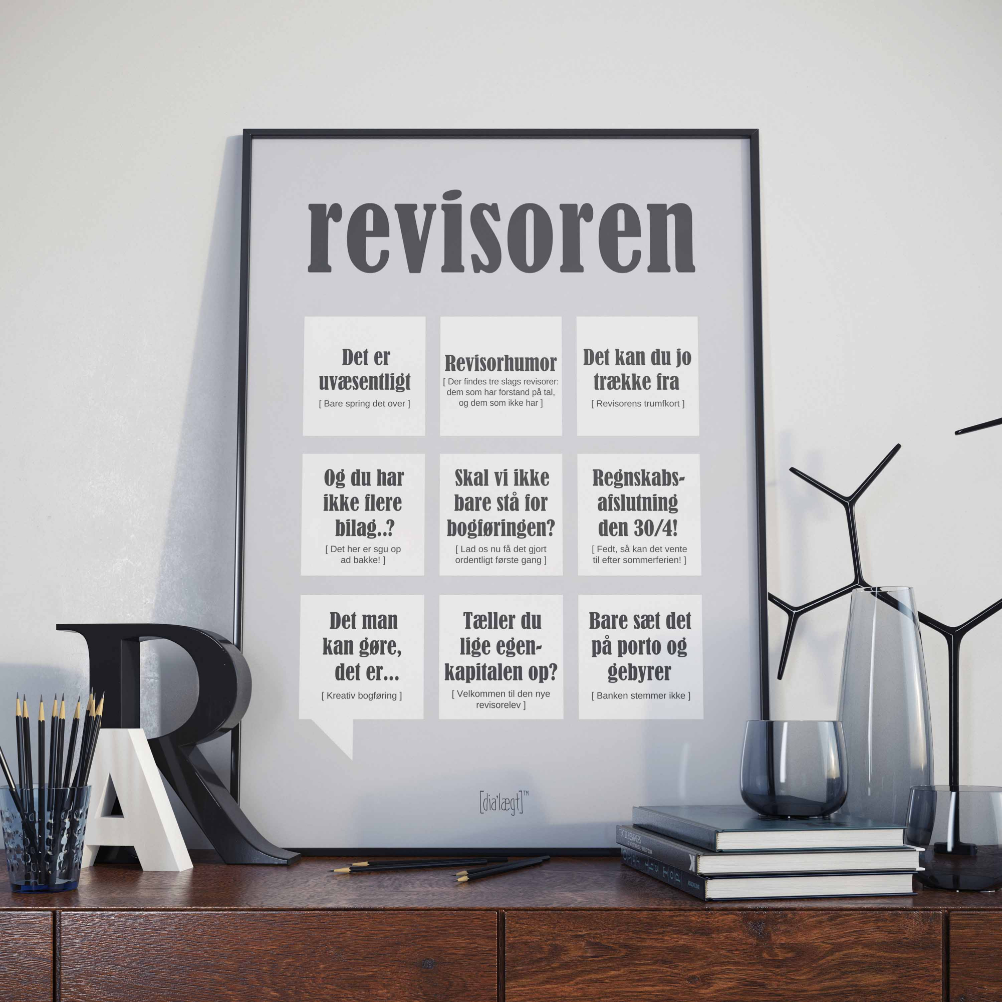 plakat Revisoreren - hos Mystone.dk