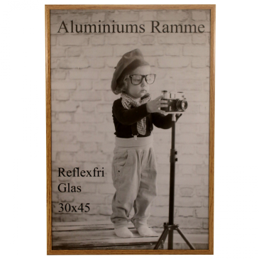Aluminium Ramme - Brun - 30x45