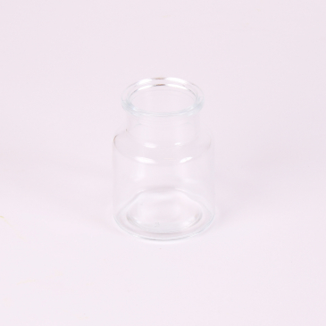 Glasflaske - 7 cm - Klar