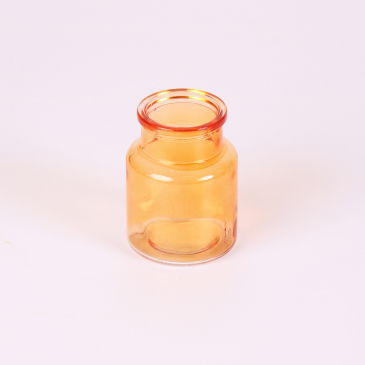 Glasflaske - 7 cm - Orange