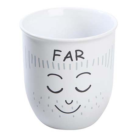 Krus Far - Keramik H 9 x Ø 8,5 cm
