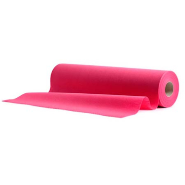 Pink airlaid bordløber - 24 meter