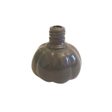 Mini vase rund - 4,5 cm - Mørkegrå