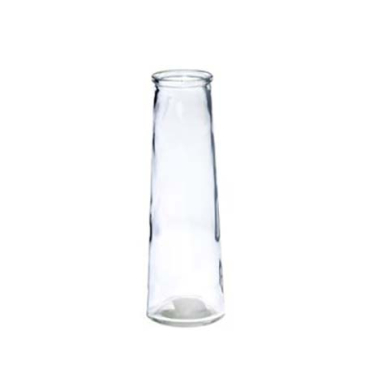 Cylinder glasvase Sign- Kraftigt klar glas - Ø 8 cm x H 25 cm