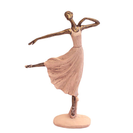 Se Ballerina stående - Rosa - 28,5 cm hos Mystone