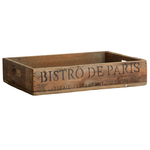 Billede af Træbakke Bistro de Paris - 40 cm x 29 cm