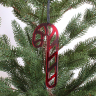 Slikstok ophæng på juletræ - Ryborg - Rød