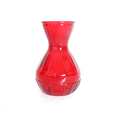 Hyacint vase - H14 cm - Rød