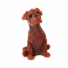 Figurlys Boxer hund- Brun - 14 cm