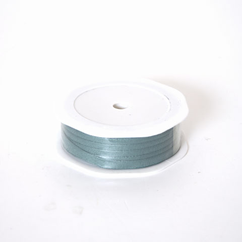 Texture stof bånd - Jadegrøn - 6 mm x 20 meter