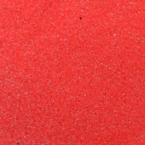 Dekorationssand Neon Rød 400 gram