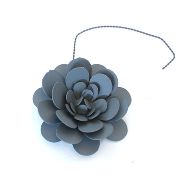 Dekorations blomst zink - Ø 7 cm