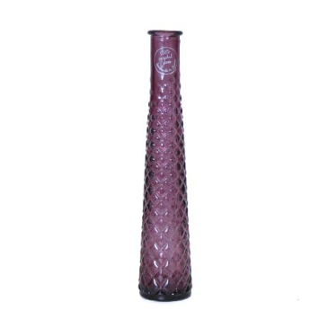 Flaskevase Bordeaux - H 31 x Ø 6 cm
