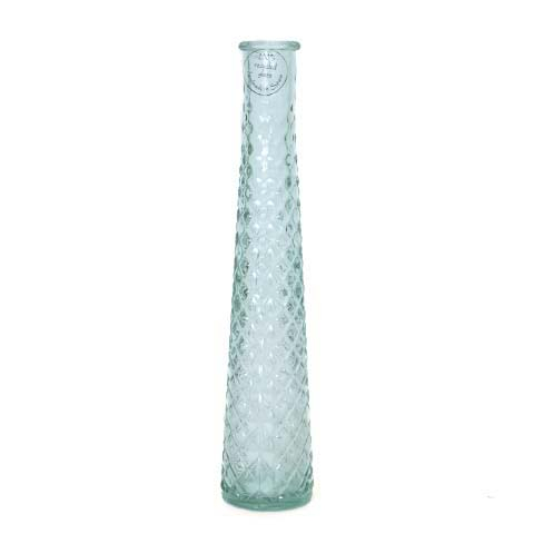 Flaskevase Sart grøn - H 31 x Ø 6 cm