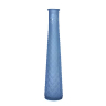 Flaskevase Blå Mat - H 31 x Ø 6 cm