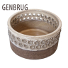 Genbrugs Brun keramik sæt