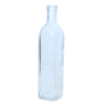 Flaske firkantet Klar - H 26 cm