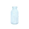 Glasflaske - 10,5 cm - Lyseblå