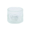 Fyrfadsstage glas Rio - Klar - H 6 cm