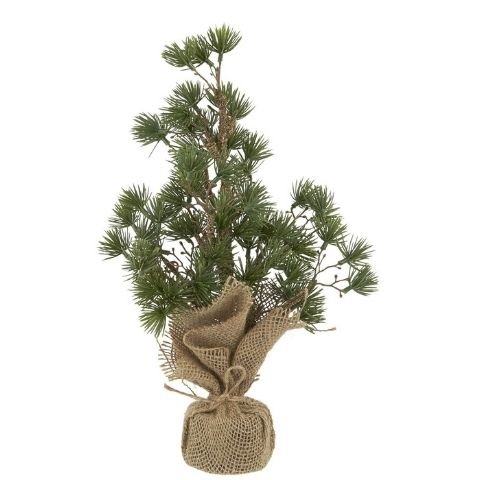 Juletræ Ceder med jutefod - H 43 cm
