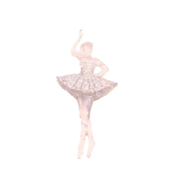 Ballerina ophæng m glimmer B - H 14 cm