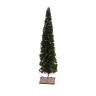 Juletræ med sne - Plast - H 40 cm