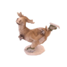Jule Elg på skøjter står - Keramik figur - H 15 cm