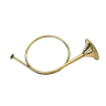 Julepynt Trompet Messing- L 36 x B12 x H 22 cm