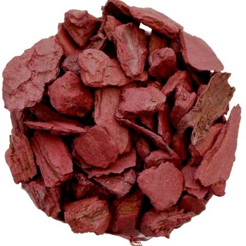Billede af Bark til pynt - Bæger med 60 gram - Bordeaux hos Mystone