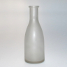 Vase - Frostet glas - Grå - 18 cm