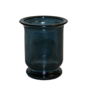 Fyrfadsstage - Recycle Mørkeblå - 7 cm