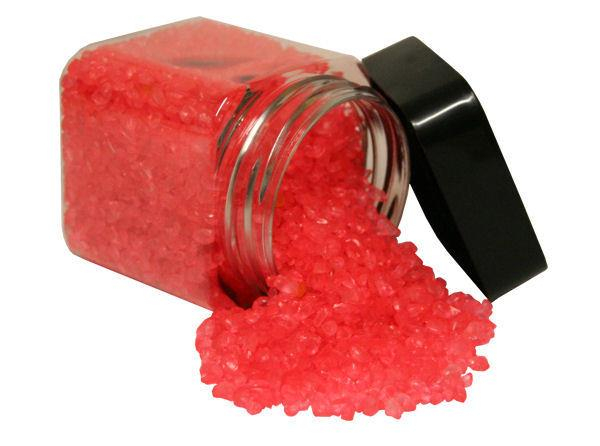 Knust glas - Neon Rød - 350 gram