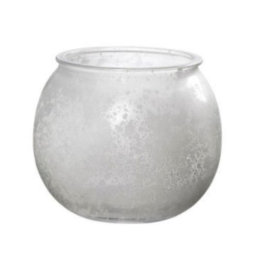 Vase rund Michigan frosted glas - H 16 cm