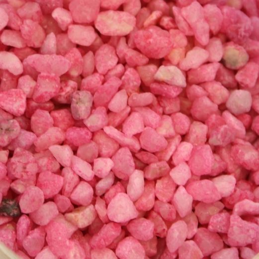 Dekorationssten - Pink - 2-3 mm - 370 ml