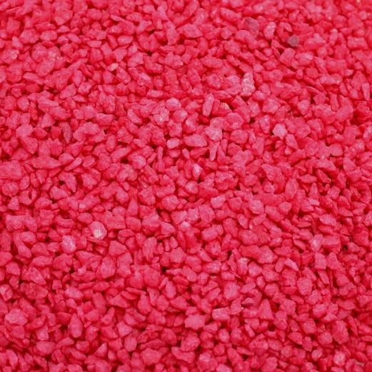 Dekorationssten Røde- 2-4 mm - 700 g