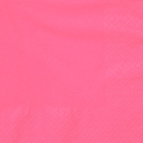 Billede af 2. sortering - Kaffe serviet - 20 stk. - 25 x 25 cm - Pink