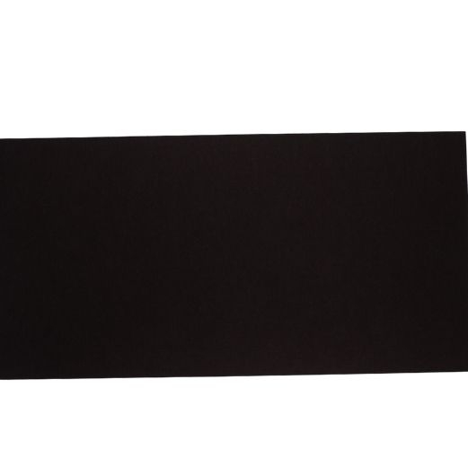 Karton ensfarvet - aflang 14 x 28 cm - Sort - 5 stk