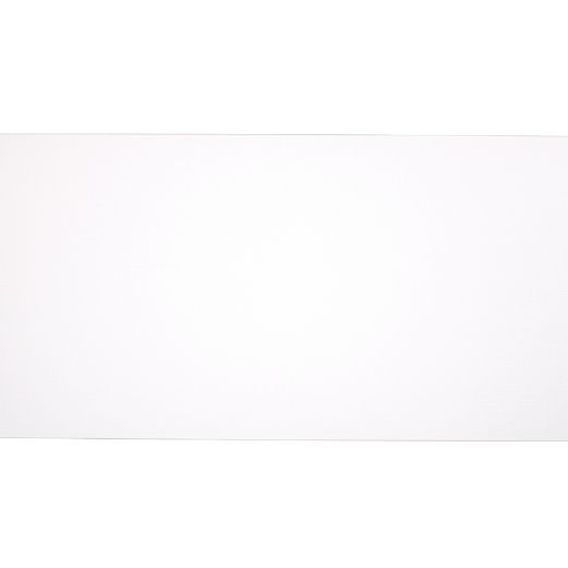 Karton ensfarvet - aflang 14 x 28 cm - Hvid blank - 5 stk