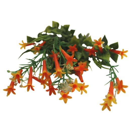 Kunstig blomster buket - Orange