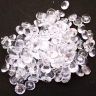 Dekorations diamanter - Klare - Ø 12 mm - ca 145 stk