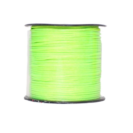 10: Nylon tråd - 28 M - Neon Grøn