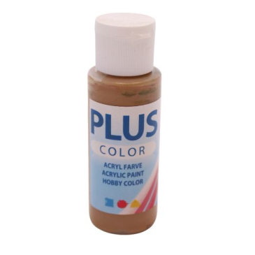 Acryl maling - 60 ml - Guldfarve