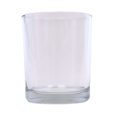 Glas klar - H 9 cm x Ø 75 mm