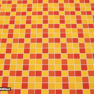 Karton colorbar A4 - 1 stk - Orange prik og tern