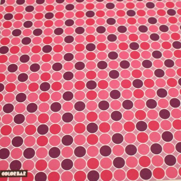 Karton colorbar A4 - 1 stk - Mørk Syren prik og cirkler