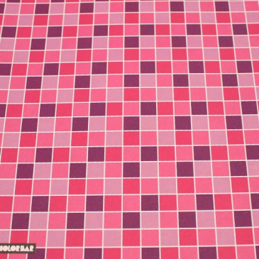 Karton colorbar A4 - 1 stk - Lilla med prikker og firkanter