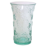 Genbrug - Grøn vase - H 20,5 cm
