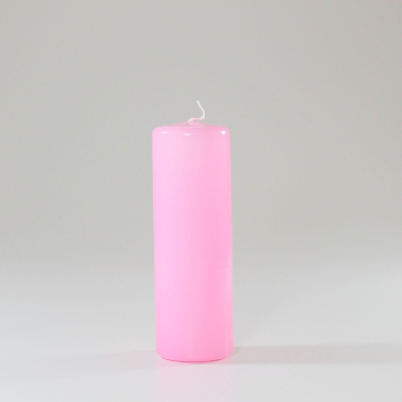 Bloklys lak rosa 18 cm