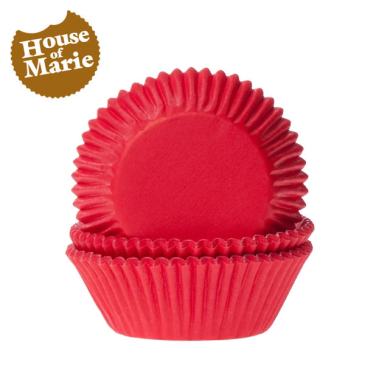 Røde muffinsforme af papir fra House of Marie 1852104150